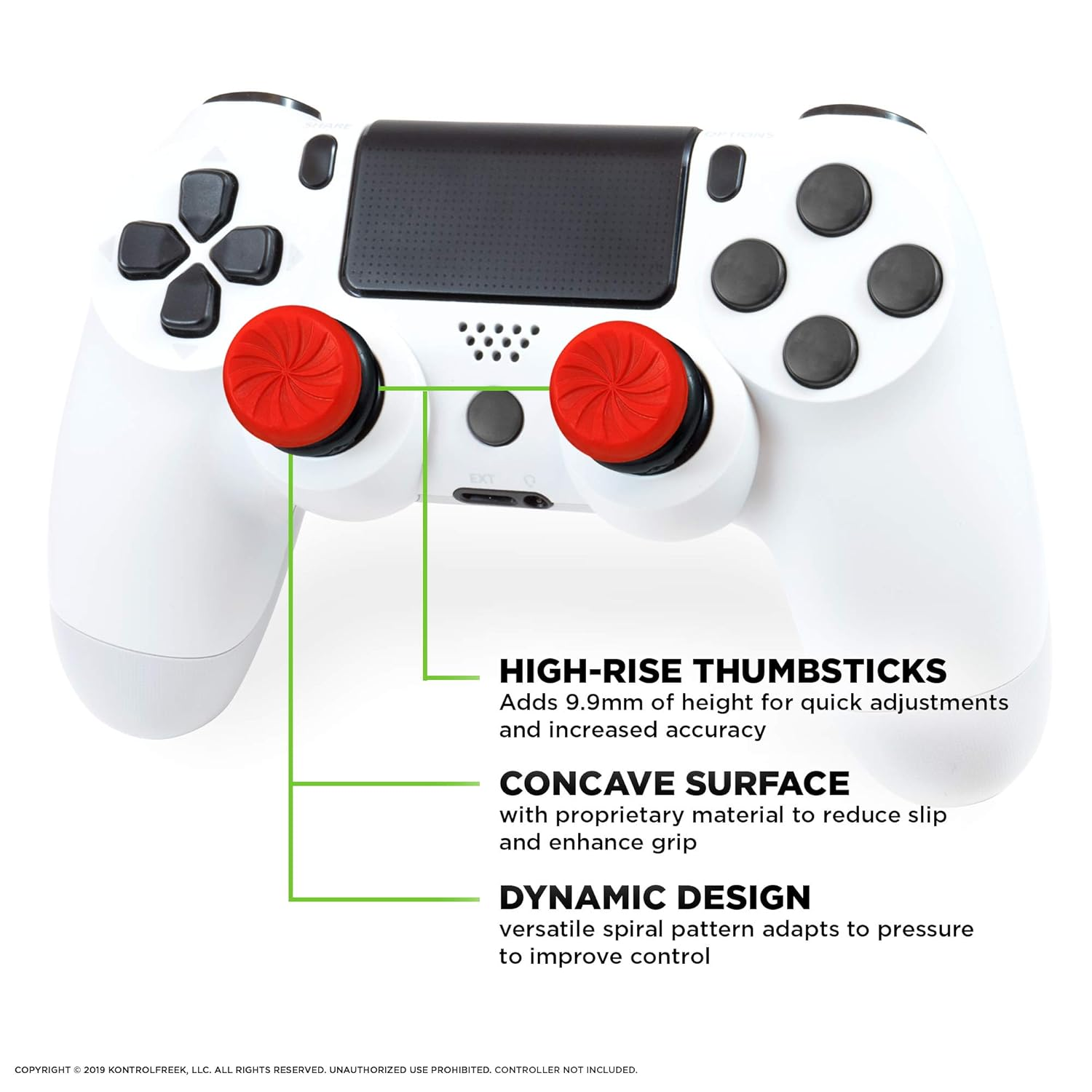 KontrolFreek FPS Freek Inferno for PlayStation 4 KontrolFreek FPS Freek Inferno for PlayStation 4